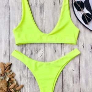 High Cut Neon Bikini
